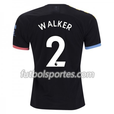 Camisetas Manchester City Walker 2 Segunda Equipacion 2019/2020 